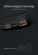 Baseus 20000mAh Quick Charge 3.0 Power Bank Dual QC3.0 + 18W Type C PD Ports Fast Charging External Battery Charger Powerbank-China-Black-JadeMoghul Inc.
