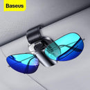Baseus Car Sunglasses Holder Sun Glasses Clip Auto Sunglass Organizer Car Sun Glass Storage Eyeglass Holder Stand Glasses Case JadeMoghul Inc.