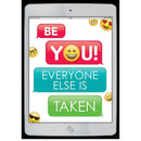 BE YOU EMOJI FUN INSPIRE U POSTER-Learning Materials-JadeMoghul Inc.
