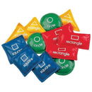 BEAN BAG SET GEOMETRIC 5IN 12/SET-Toys & Games-JadeMoghul Inc.