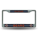 Cute License Plate Frames Bears Bling Chrome Frame