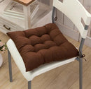 Beautiful Candy Colours Seat Cushion,Coussin Dot Cushions Home Decor,New Cheap Outdoor Cushions,Office Chair Cushion Sofa Pillow-Solid Coffee-40x40cm-JadeMoghul Inc.