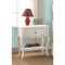 Beautiful Wood Nightstand By Edalene, Pearl White-Nightstands and Bedside Tables-Pearl White-Pine wood-JadeMoghul Inc.