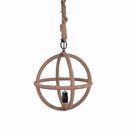 Beautifully Tangled Calder Chandelier-Chandeliers-Ivory-iron rope cloth-JadeMoghul Inc.