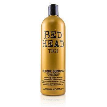 Bed Head Colour Goddess Oil Infused Shampoo - For Coloured Hair (Cap) - 750ml/25.36oz-Hair Care-JadeMoghul Inc.