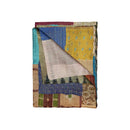 Beds Bed Throws 50" x 70" Silk Multicolor Throws 8039 HomeRoots