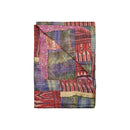 Beds Bed Throws 50" x 70" Silk Multicolor Throws 8043 HomeRoots