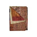 Beds Bed Throws 50" x 70" Silk Multicolor Throws 8045 HomeRoots