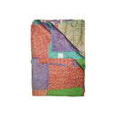 Beds Bed Throws 50" x 70" Silk Multicolor Throws 8053 HomeRoots