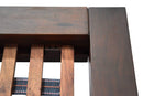 Beds King Beds For Sale - 86" X 95" X 42" Brown/Black Wood Metal King Size Bed HomeRoots