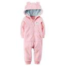 Belababy 2017 NEW Baby Rompers Winter Thick Warm Baby boy Clothing Long Sleeve Hooded Jumpsuit Kids Newborn Outwear for 6-24M-b-9M-JadeMoghul Inc.