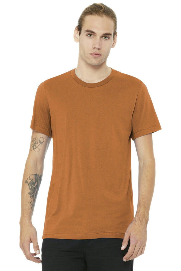 BELLA+CANVAS Unisex Jersey Short Sleeve Tee. BC3001-T-shirts-Burnt Orange-4XL-JadeMoghul Inc.