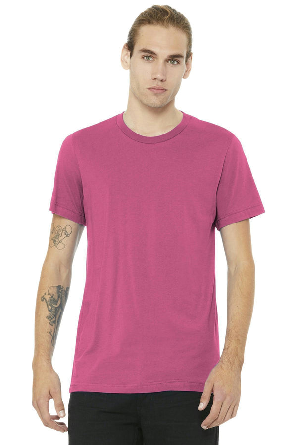 BELLA+CANVAS Unisex Jersey Short Sleeve Tee. BC3001-T-shirts-Charity Pink-M-JadeMoghul Inc.
