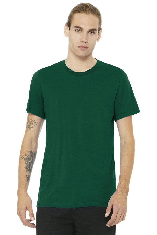 BELLA+CANVAS Unisex Jersey Short Sleeve Tee. BC3001-T-shirts-Evergreen-M-JadeMoghul Inc.