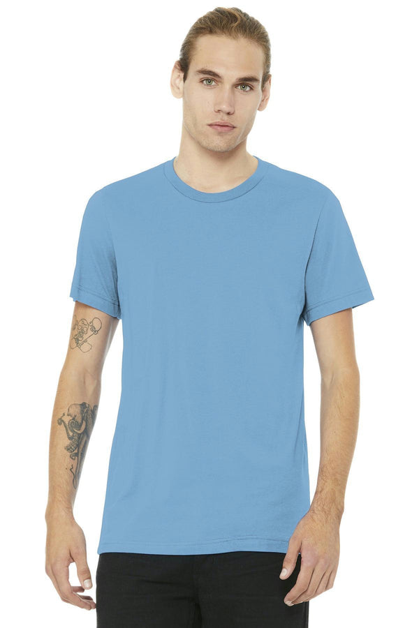 BELLA+CANVAS Unisex Jersey Short Sleeve Tee. BC3001-T-shirts-Ocean Blue-4XL-JadeMoghul Inc.