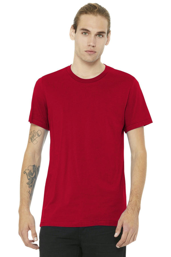 BELLA+CANVAS Unisex Jersey Short Sleeve Tee. BC3001-T-shirts-Red-4XL-JadeMoghul Inc.