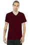 BELLA+CANVAS Unisex Jersey Short Sleeve V-Neck Tee. BC3005-T-shirts-Heather Cardinal-L-JadeMoghul Inc.