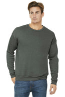 BELLA+CANVAS Unisex Sponge Fleece Drop Shoulder Sweatshirt. BC3945-Sweatshirts/fleece-Deep Heather-2XL-JadeMoghul Inc.