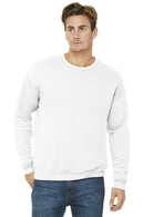 BELLA+CANVAS Unisex Sponge Fleece Drop Shoulder Sweatshirt. BC3945-Sweatshirts/fleece-White-2XL-JadeMoghul Inc.