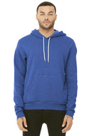 BELLA+CANVAS Unisex Sponge Fleece Pullover Hoodie. BC3719-Sweatshirts/fleece-Heather True Royal-2XL-JadeMoghul Inc.