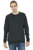 BELLA+CANVAS Unisex Sponge Fleece Raglan Sweatshirt. BC3901-Sweatshirts/fleece-Dark Grey Heather-2XL-JadeMoghul Inc.