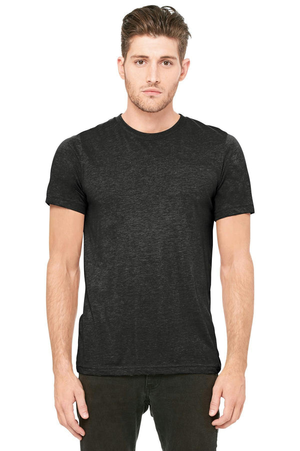 BELLA+CANVAS Unisex Triblend Short Sleeve Tee. BC3413-T-shirts-Charcoal-Black Triblend-2XL-JadeMoghul Inc.