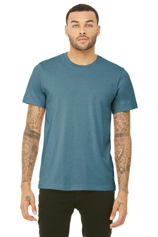 BELLA+CANVAS Unisex Triblend Short Sleeve Tee. BC3413-T-shirts-Denim Triblend-3XL-JadeMoghul Inc.