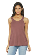 BELLA+CANVAS Women's Flowy Racerback Tank. BC8800-T-shirts-Mauve-XS-JadeMoghul Inc.