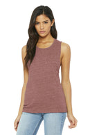 BELLA+CANVAS Women's Flowy Scoop Muscle Tank. BC8803-T-shirts-Mauve Slub-2XL-JadeMoghul Inc.