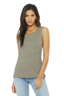 BELLA+CANVAS Women's Flowy Scoop Muscle Tank. BC8803-T-shirts-Stone Marble-2XL-JadeMoghul Inc.