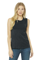 BELLA+CANVAS Women's Jersey Muscle Tank. BC6003-Ladies-Dark Grey Heather-2XL-JadeMoghul Inc.