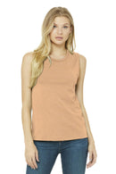 BELLA+CANVAS Women's Jersey Muscle Tank. BC6003-Ladies-Heather Peach-S-JadeMoghul Inc.