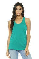 BELLA+CANVAS Women's Jersey Racerback Tank. BC6008-T-shirts-Teal-S-JadeMoghul Inc.