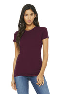 BELLA+CANVAS Women's The Favorite Tee. BC6004-T-shirts-Maroon-L-JadeMoghul Inc.