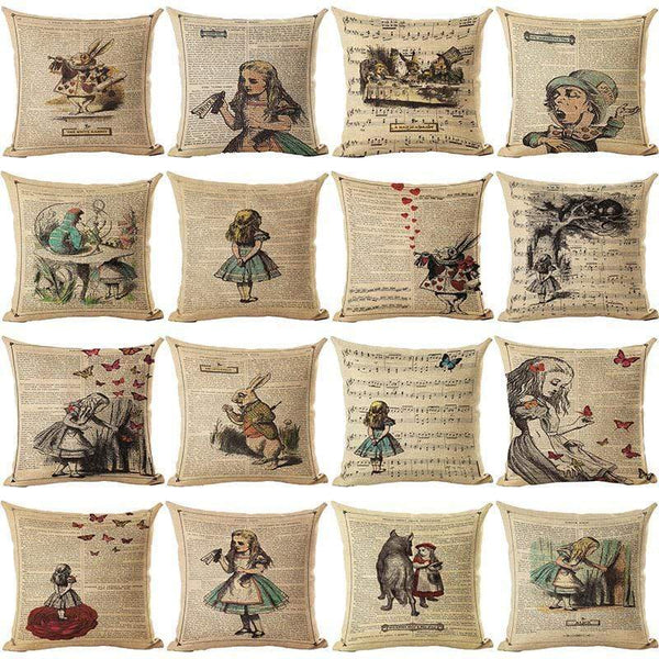 Bench Cushions Illustration Throw Pillows - Decorative Pillows JadeMoghul Inc. 