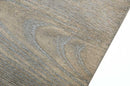 Benches Garden Bench - 18" Grey Brush Veneer and Stainless Steel Bench HomeRoots
