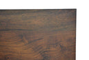 Benches Wooden Bench - 16" X 71" X 18" Brown/Black Wood Metal Dining Bench HomeRoots