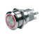 BEP Push-Button Switch 24V Momentary On-Off - Red LED [80-511-0006-00]-Switches & Accessories-JadeMoghul Inc.