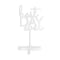 Best Day Ever Acrylic Sign - White (Pack of 1)-Wedding Signs-JadeMoghul Inc.