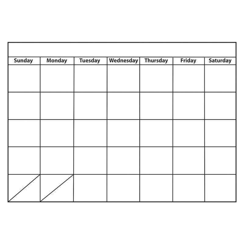 Big Monthly Calendar Large