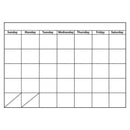 BIG MONTHLY CALENDAR LARGE MAGNETIC-Supplies-JadeMoghul Inc.