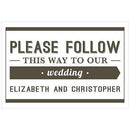 Bistro Bliss Directional Poster (Pack of 1)-Weddingstar-JadeMoghul Inc.