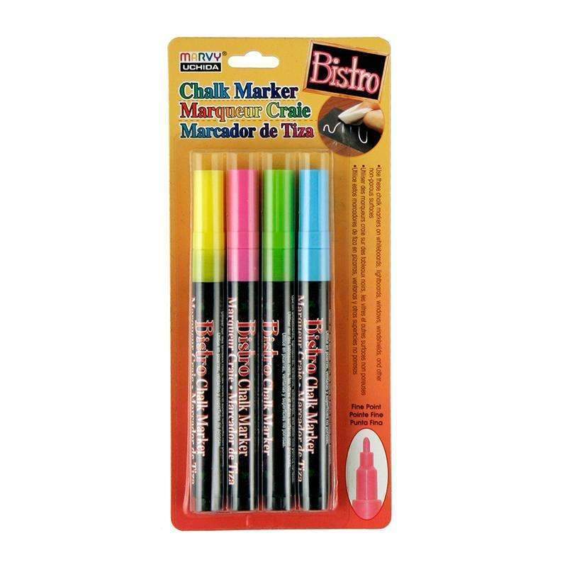 Bistro Chalk Markers Chisel Tip 4