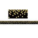BLACK CONFETTI STRAIGHT BORDER TRIM-Learning Materials-JadeMoghul Inc.