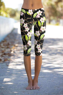 Black Muse Ellie Performance Capri Leggings - Women-Black Muse-XS-Black-JadeMoghul Inc.
