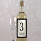 Black Pinstripe Table Number Wine Label Numbers 85-96 Black (Pack of 12)-Table Planning Accessories-Black-73-84-JadeMoghul Inc.