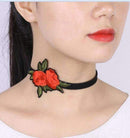 Black Rose Choker for Women-94-JadeMoghul Inc.