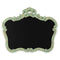 Blackboard in Ornate Vintage Frame in Aged Green Daiquiri Green (Pack of 1)-Wedding Signs-JadeMoghul Inc.