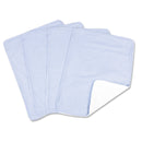 Blue Gingham 4 Pack Burp Cloth Set-SRS-B-JadeMoghul Inc.