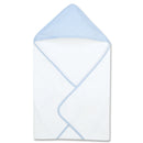 Blue Gingham Seersucker Deluxe Hooded Towel-SRS-B-JadeMoghul Inc.